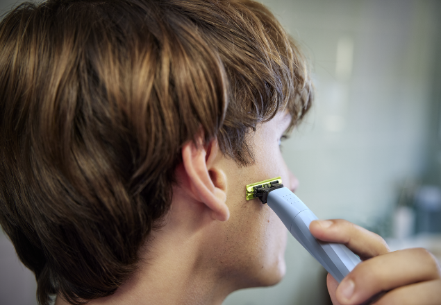 Aparat de ras OneBlade First Shave, QP1324/20, Philips